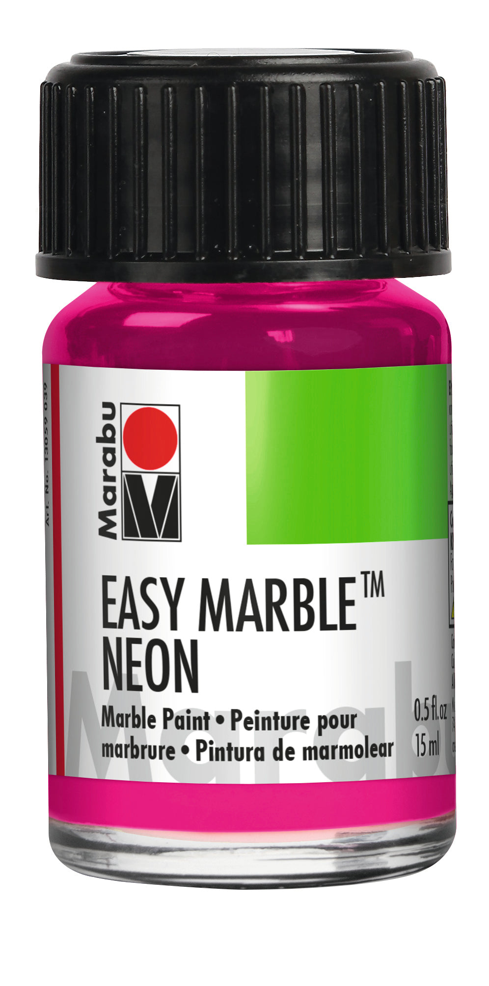 Neon Pink 334 - Easy Marble