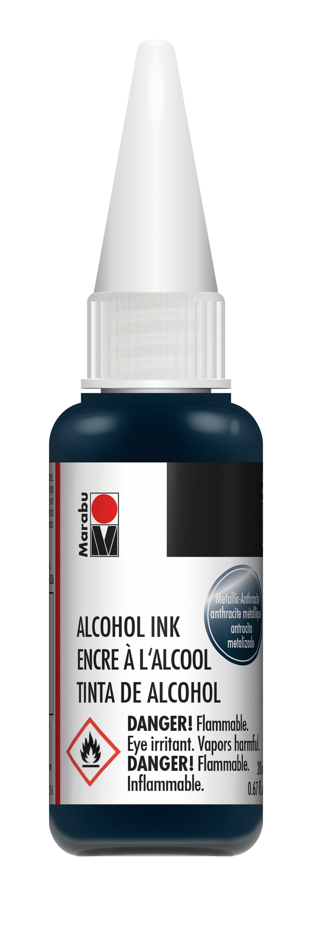 Metallic Anthracite - Marabu Alcohol Ink